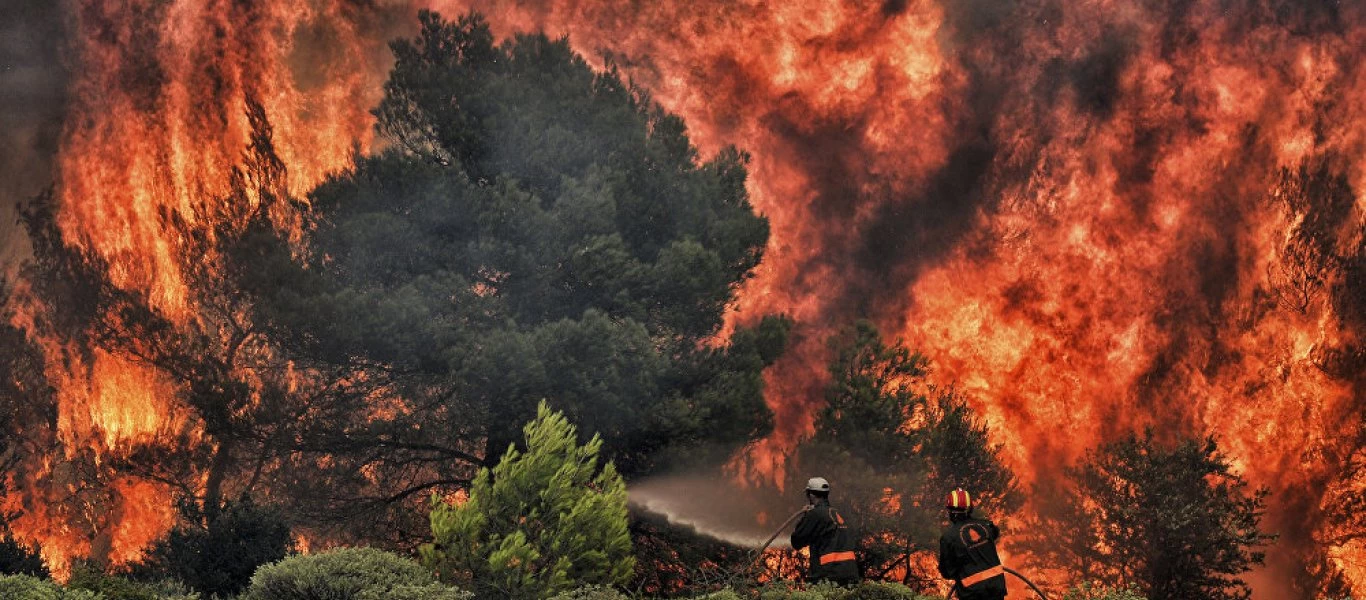 Ξέσπασαν πυρκαγιές σε Λέσβο - Ιωάννινα - Μέγαρα και Μαρκόπουλο - Πρόλαβαν τους εμπρηστές στην Ανθηδόνα (upd2)